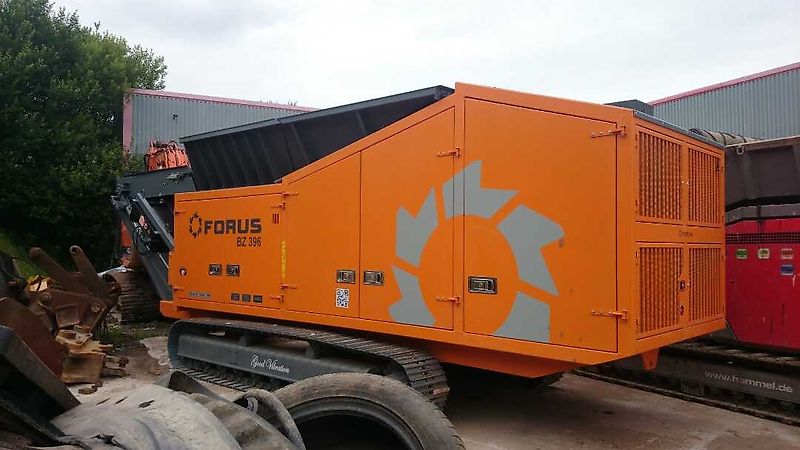 Forus BZ 396 wood - combined shredder 